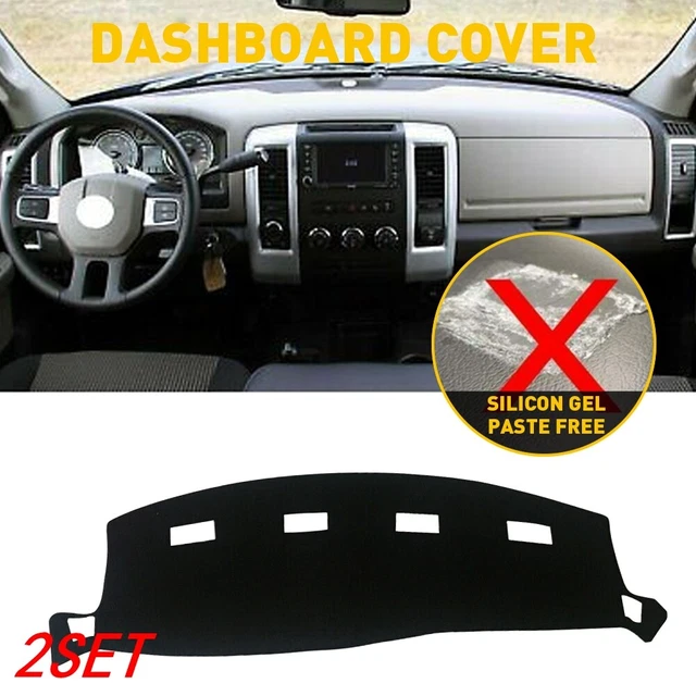 2SET DASH MAT FOR0208 DODGE RAM 1500 25003500 CAR SUN SHADE PAD